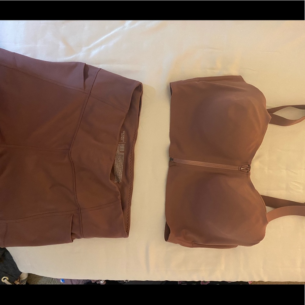Victoria’s Secret sports bra and leggings set
